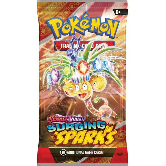 Pokemon TCG Scarlet & Violet - Surging Sparks - Booster Pack (1 Selected at Random) 0820650859281