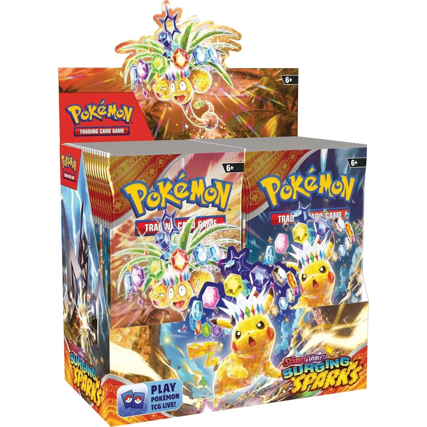 Pokemon TCG: Surging Sparks - Booster Box (36 Packs) 0820650869280