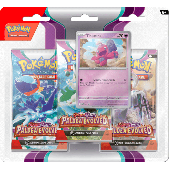 Pokémon TCG: Scarlet & Violet 2 Paldea Evolved 3-Pack 820650853531