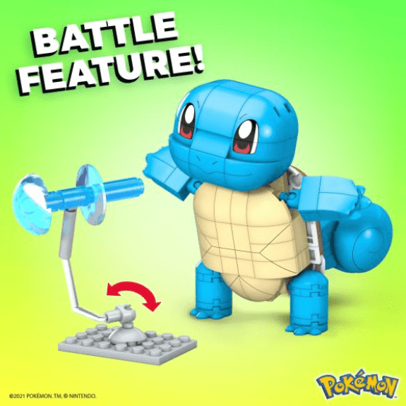 Pokémon: Mega Construx Build And Show Squirtle 887961971538