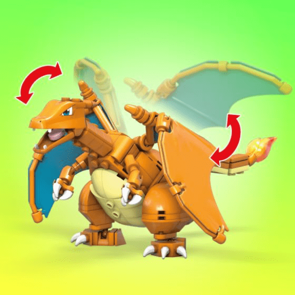 Pokemon: Mega Construx Charizard 0887961950779