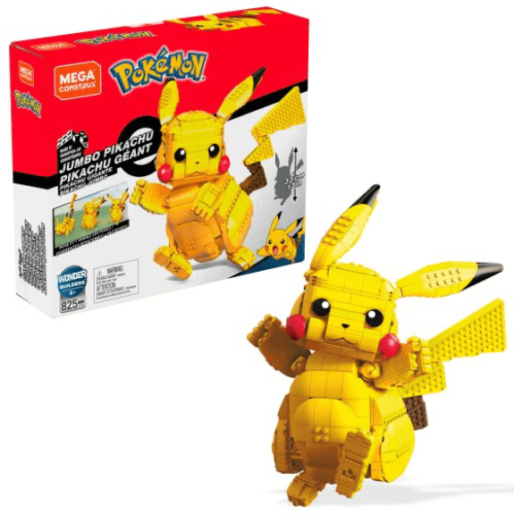 Pokemon: Mega Construx Jumbo Pikachu 088796166114