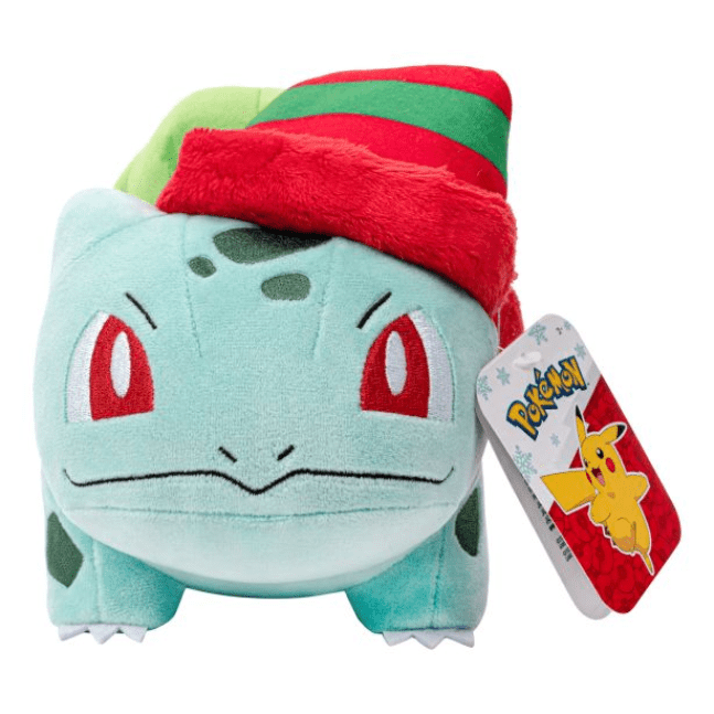 Pokémon Seasonal Kellytoy Plush: Bulbasaur with Hat 191726480631