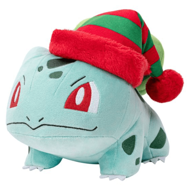 Pokémon Seasonal Kellytoy Plush: Bulbasaur with Hat 191726480631