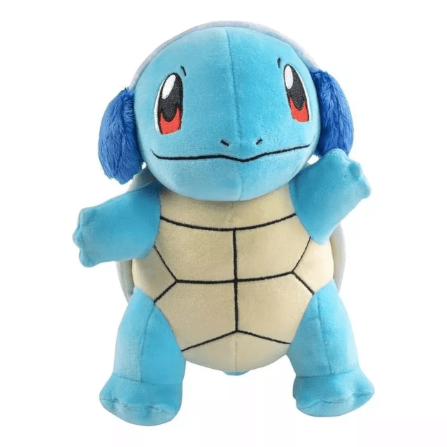 Pokémon Seasonal Kellytoy Plush: Squirtle With Ear Muffs 191726480624