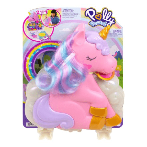 Polly Pocket: Rainbow Unicorn Playset 0194735109302