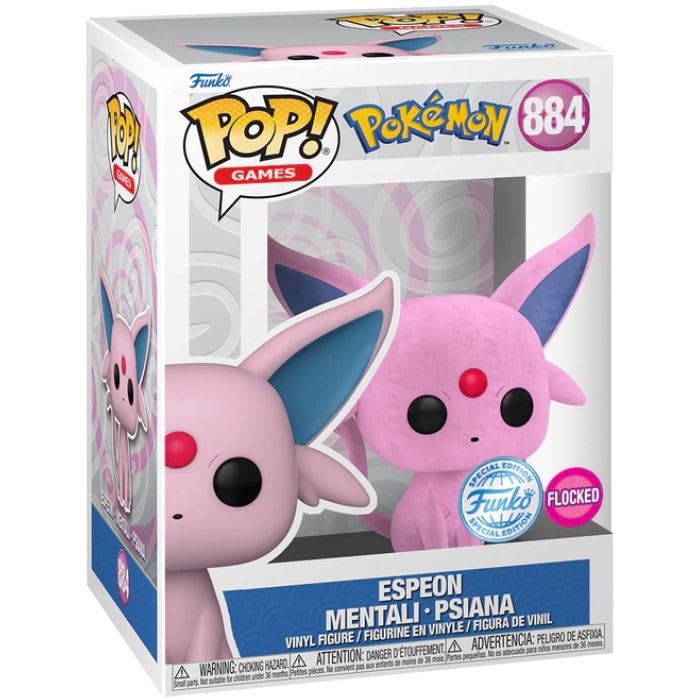 Funko Pop! Vinyl Pokémon Espeon (Flocked)