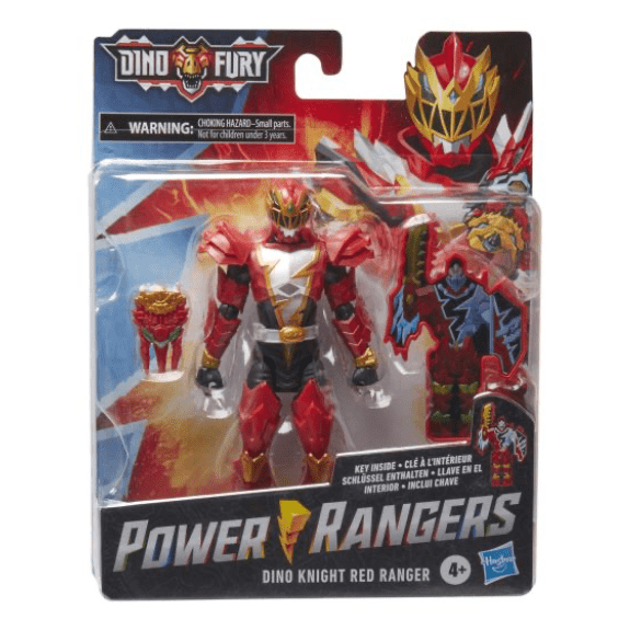 Power Rangers: Dino Fury Dino Knight Red Ranger 5010993934454