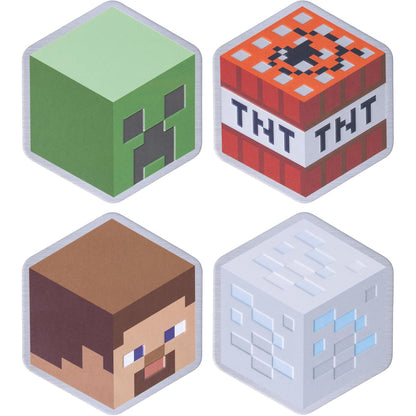 Minecraft Metal Coasters – Set of 4
