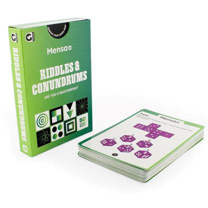 Mensa Riddles & Conundrums Card Game