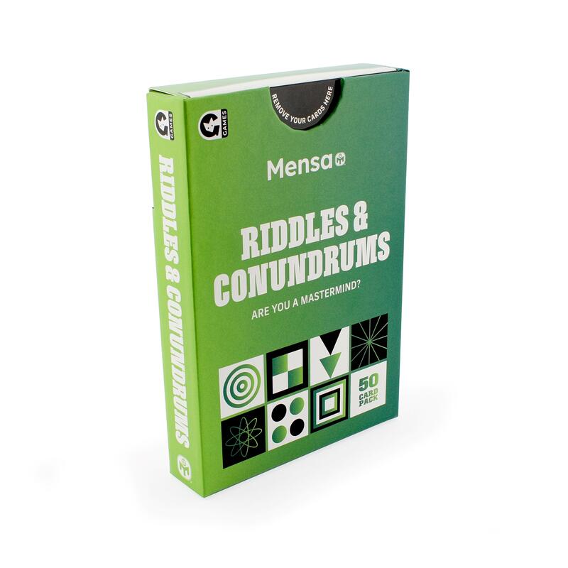 Mensa Riddles & Conundrums Card Game