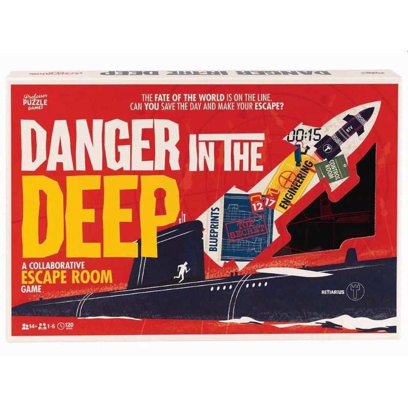 Professor Puzzle Danger in the Deep Escape Room Game