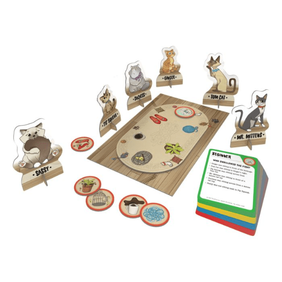 Cat Crimes: Who’s To Blame Logic Game 019275015503
