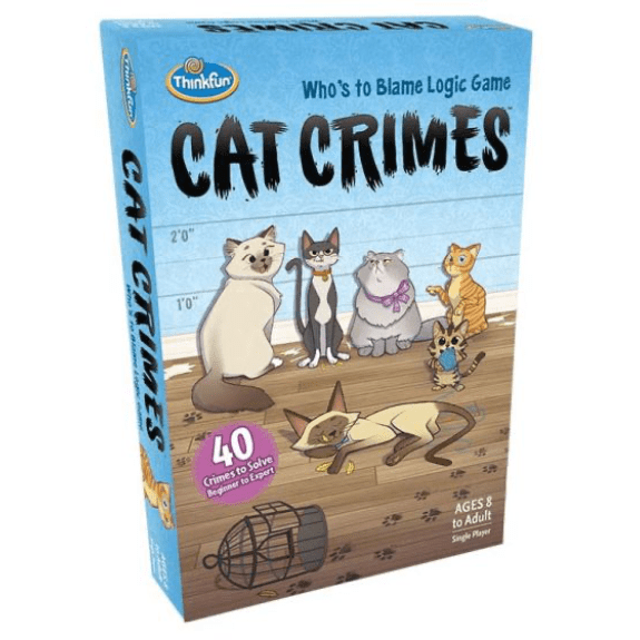 Cat Crimes: Who’s To Blame Logic Game 019275015503