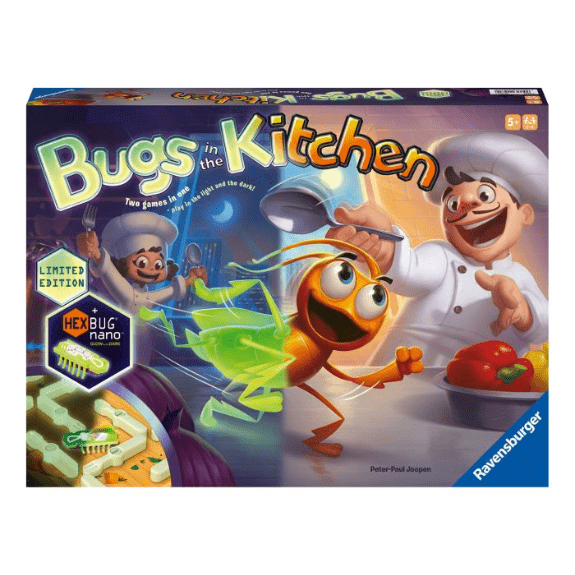 Ravensburger: Bugs In The Kitchen Glow in the Dark Game 4005556209729