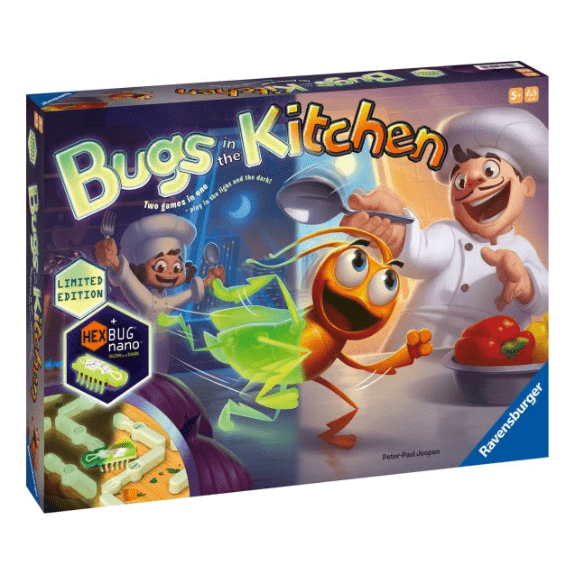 Ravensburger: Bugs In The Kitchen Glow in the Dark Game 4005556209729