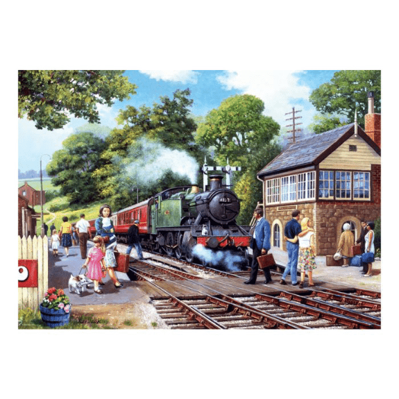 Ravensburger - A Country Station - 1000 Piece Jigsaw Puzzle 4005556176403