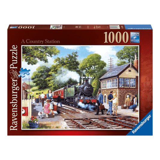Ravensburger - A Country Station - 1000 Piece Jigsaw Puzzle 4005556176403
