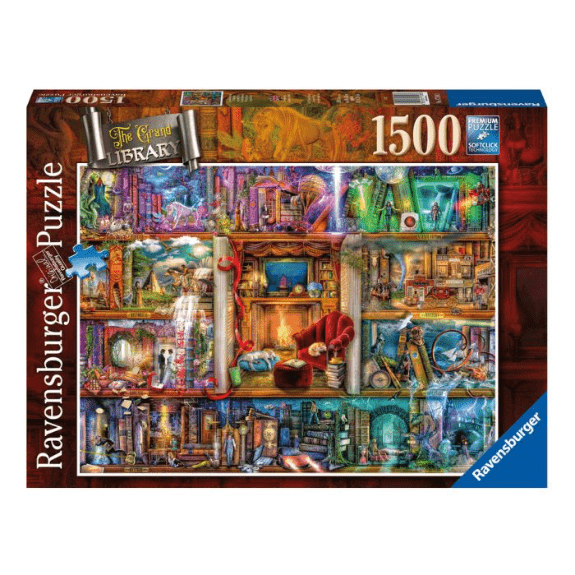 Ravensburger: Aimee Stewart The Grand Library 1500 Piece Jigsaw Puzzle 4005556171583