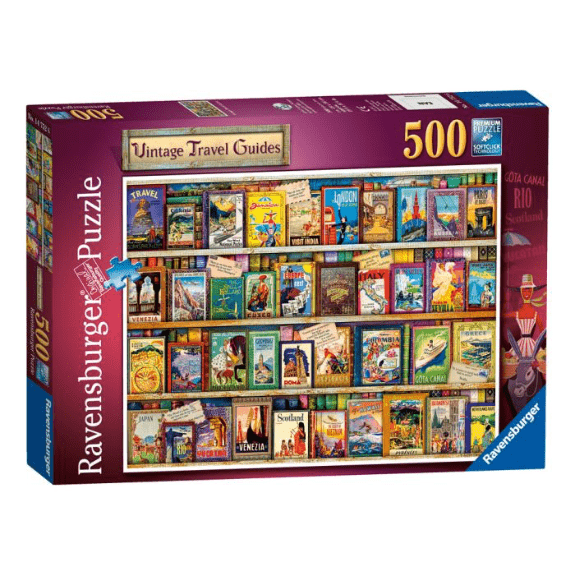 Ravensburger: Aimee Stewart Vintage Travel 500 Piece Jigsaw Puzzle 4005556147526