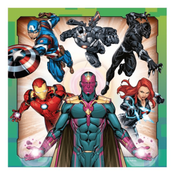 Ravensburger: Avengers Assemble 3x 49 Piece Jigsaw Puzzle 4005556080403