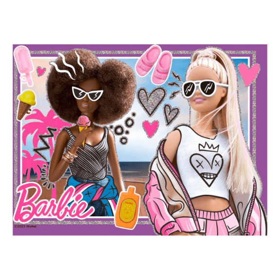 Ravensburger: Barbie 4 in a Box Jigsaw Puzzle 4005556031740