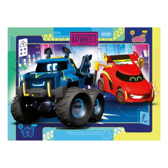 Ravensburger - Batwheels 4 in a Box Jigsaw Puzzle 4005555010555