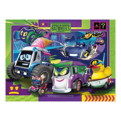 Ravensburger - Batwheels 4 in a Box Jigsaw Puzzle 4005555010555