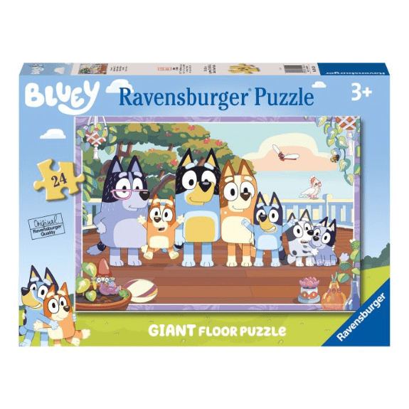 Ravensburger: Bluey 24 Piece Giant Floor Puzzle 4005556056224