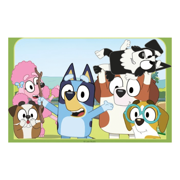 Ravensburger: Bluey 2x12pc 4005556056934