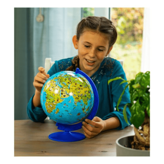 Ravensburger: Children's World Globe 180 Piece 3D Puzzle 4005556123384