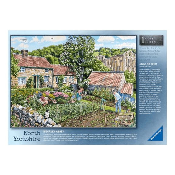 Ravensburger - Cosy Cottages No.1 North Yorkshire - 2x 500 Piece Jigsaw Puzzle 4005556149698