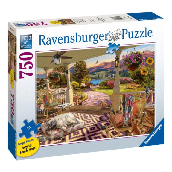Ravensburger: Cozy Front Porch Views 750 Piece Jigsaw Puzzle 4005556174577