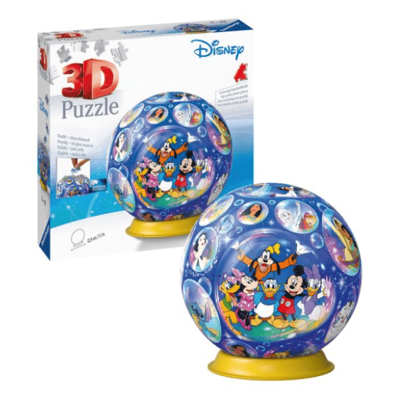 Ravensburger: Disney Character 72 Piece 3D Puzzle Ball 4005556115617