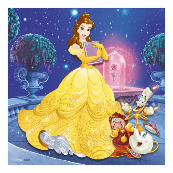 Ravensburger: Disney Princess Adventure 3x 49 Piece Jigsaw Puzzle 4005556093502