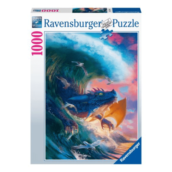 Ravensburger: Dragon Race 1000 Piece Jigsaw Puzzle 4005556173914
