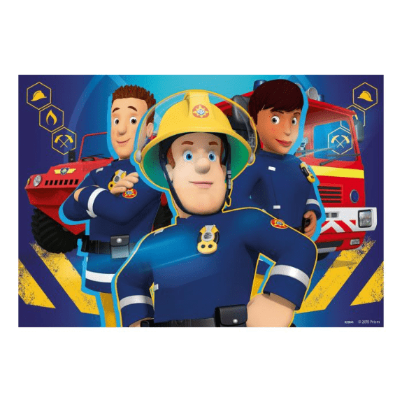 Ravensburger: Fireman Sam 2x 24 Piece Jigsaw Puzzle 4005556090426
