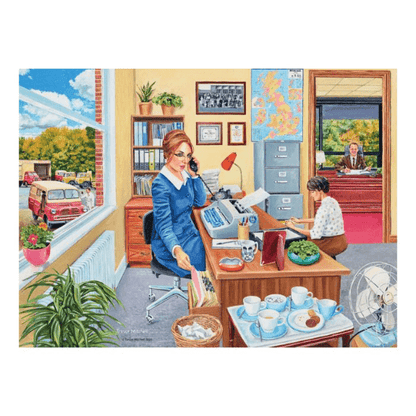 Ravensburger: Happy Days No.6 Work Day Memories 500 Piece Jigsaw Puzzle 4005556174904