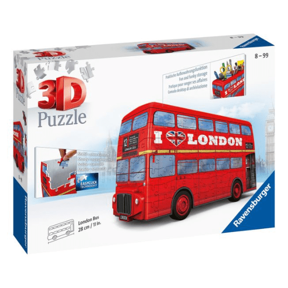 Ravensburger: London Bus 216 Piece 3D Puzzle 4005556125340