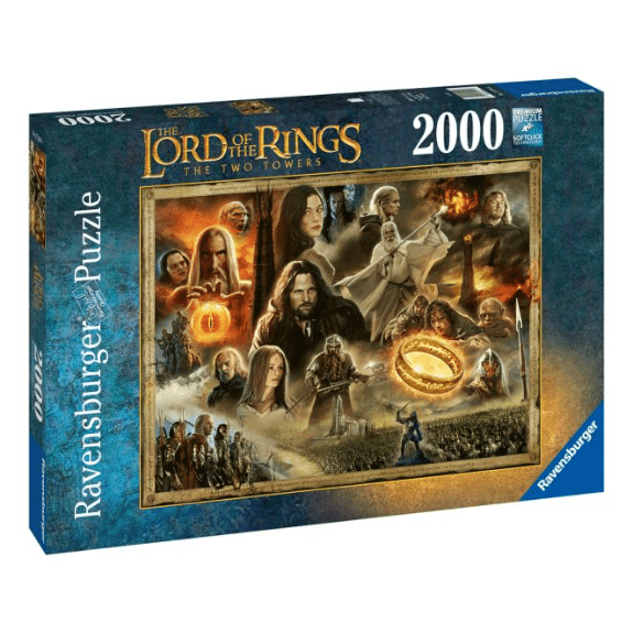 Ravensburger - Lord of the Rings The Two Towers - 2000 Piece Jigsaw Puzzle 4005556172948