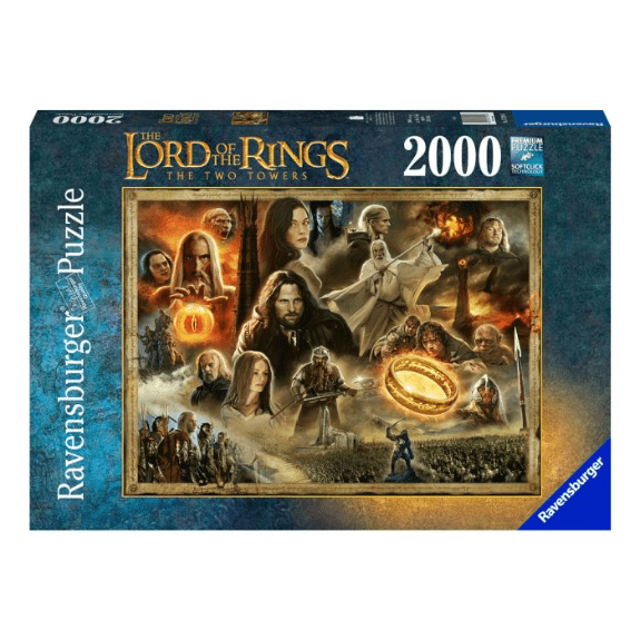Ravensburger - Lord of the Rings The Two Towers - 2000 Piece Jigsaw Puzzle 4005556172948