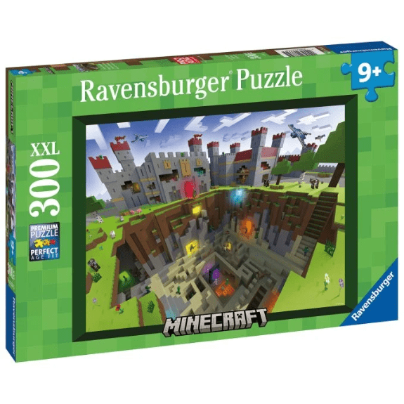 Ravensburger: Minecraft Cutaway XXL 300 Piece Jigsaw Puzzle 4005556133345