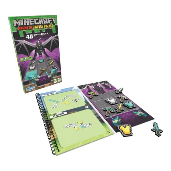 Ravensburger - Minecraft Magnetic Travel Puzzle 019275315214