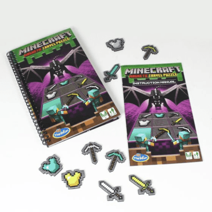 Ravensburger - Minecraft Magnetic Travel Puzzle 019275315214