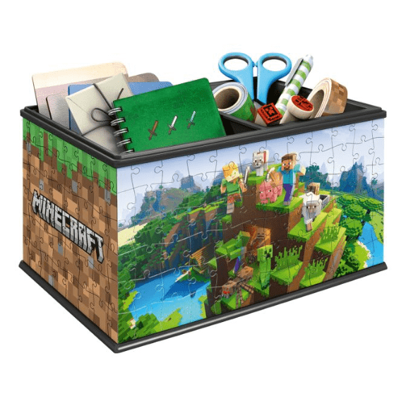 Ravensburger: Minecraft Storage Box 216 Piece 3D Puzzle 4005556112869