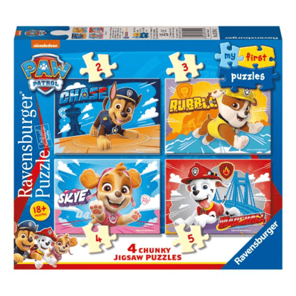 Ravensburger: My First Puzzle Paw Patrol (2 3 4 & 5 Piece) Jigsaw Puzzle 4005556031542