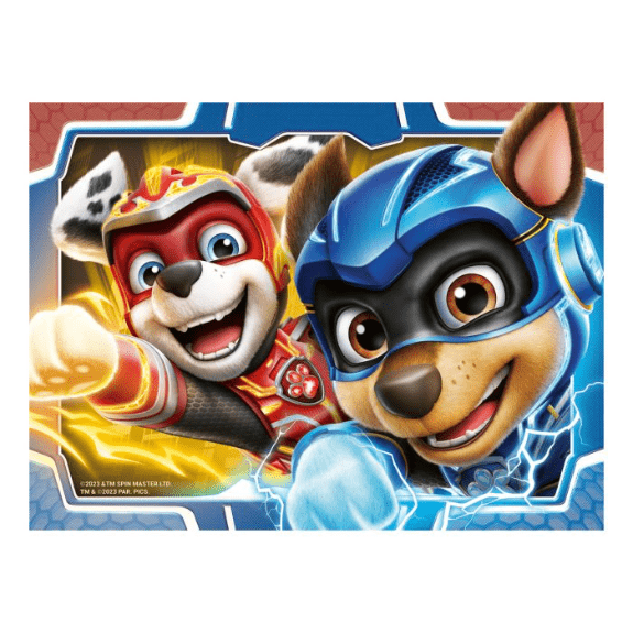 Ravensburger: Paw Patrol Mighty Movie Mini Memory 16 Piece Giant Floor Puzzle 4005556031696