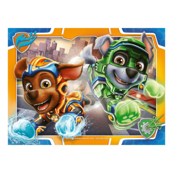 Ravensburger: Paw Patrol Mighty Movie Mini Memory 16 Piece Giant Floor Puzzle 4005556031696