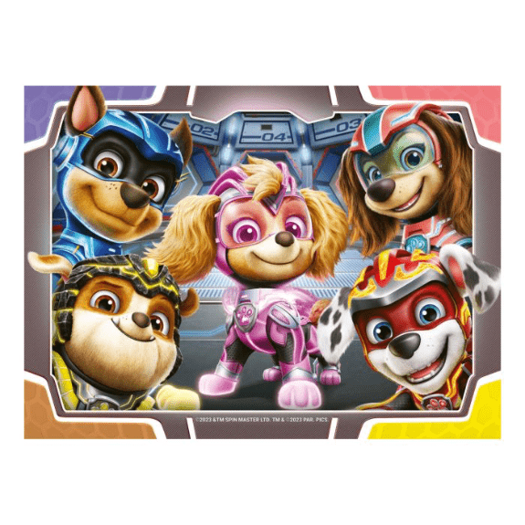 Ravensburger: Paw Patrol Mighty Movie Mini Memory 16 Piece Giant Floor Puzzle 4005556031696