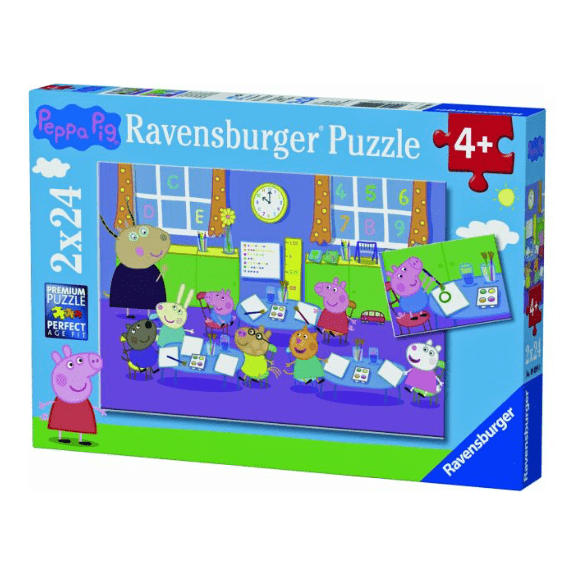 Ravensburger: Peppa Pig 2x 24 Piece Jigsaw Puzzle 4005556093502